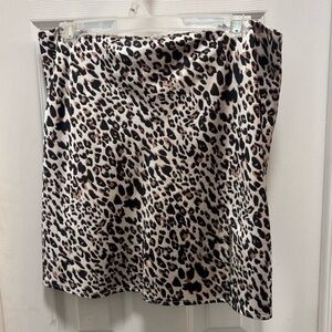 Yates Mini Skirt Leopard